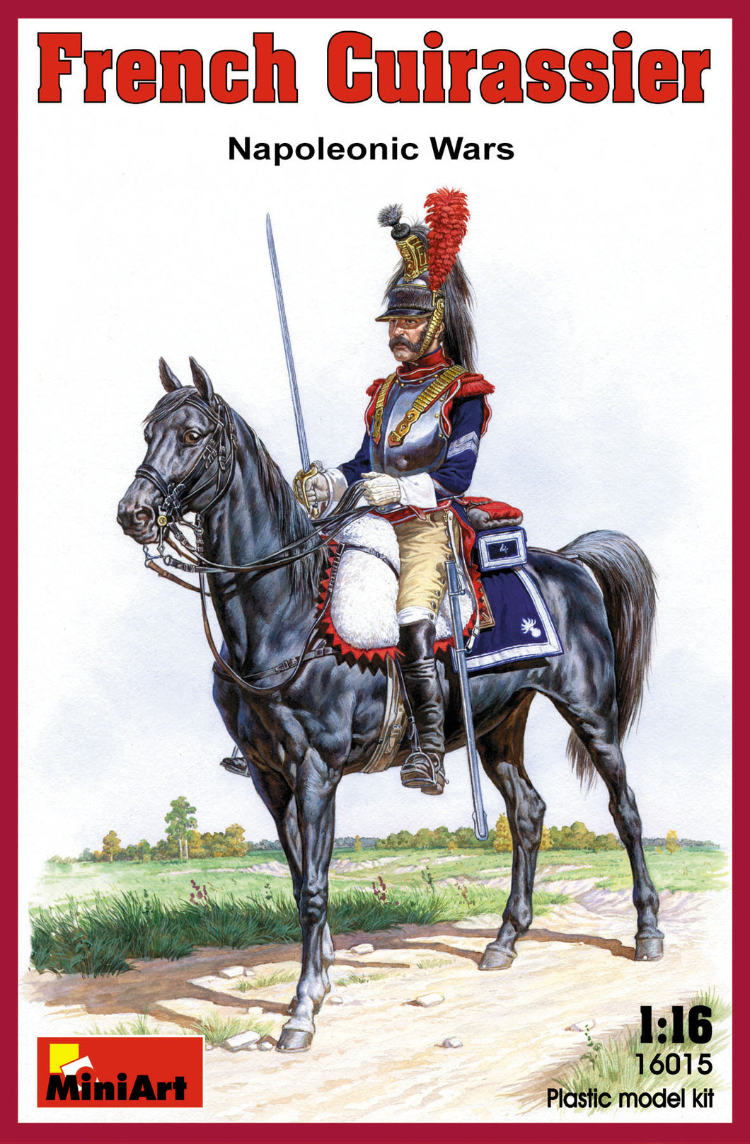 1/16 French Cuirassier. Napoleonic Wars. - Hobby Sense
