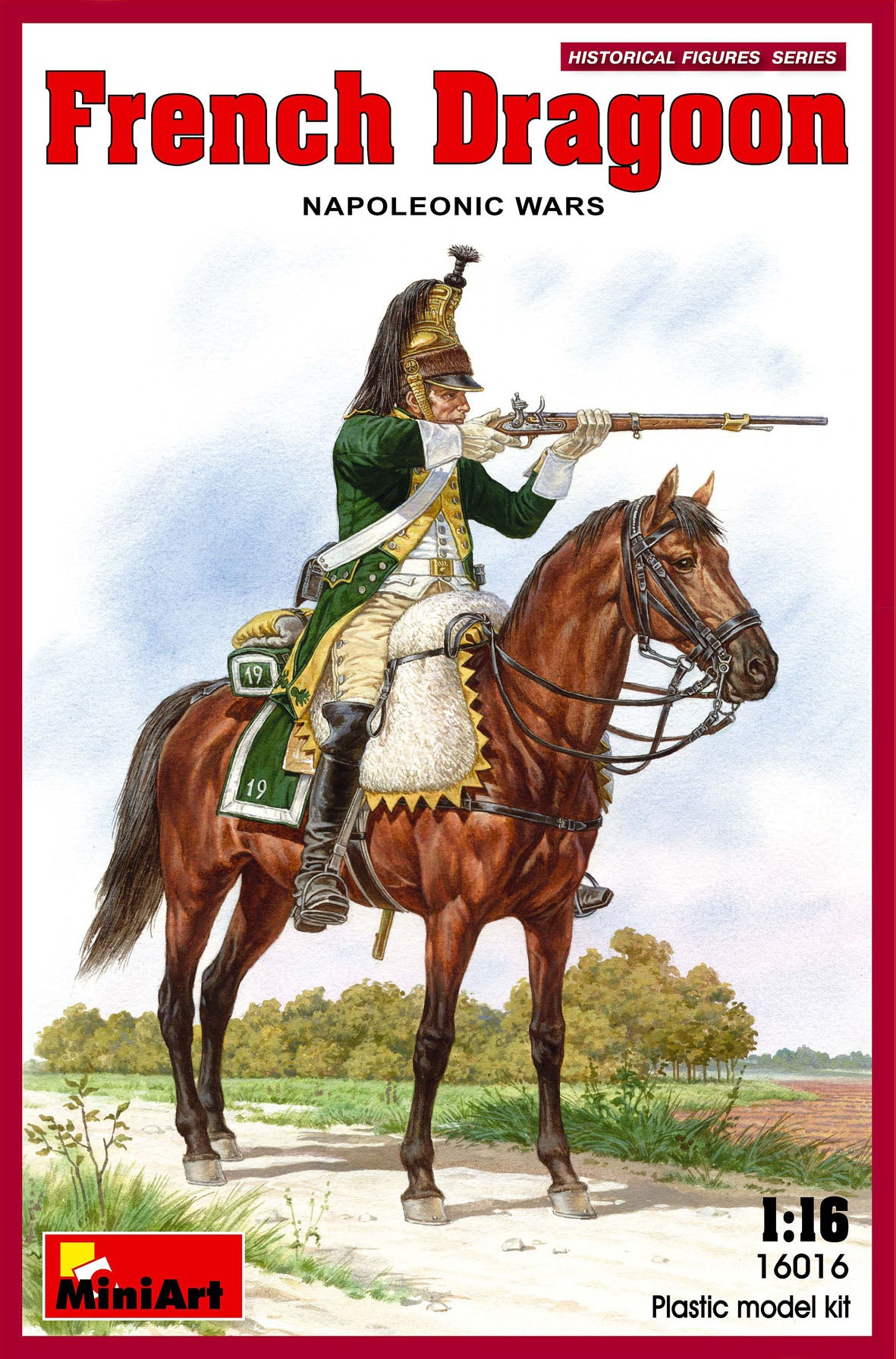 1/16 French Dragoon. Napoleonic Wars. - Hobby Sense