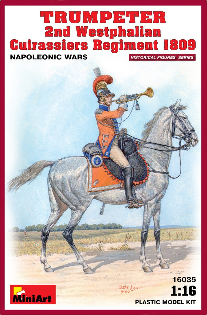 1/16 Trumpeter 2nd Westphalian Cuirassiers Regiment - Hobby Sense