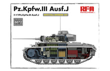 1/35 Panzer Pz.Kpfw.III Ausf.J, Full Interior - Hobby Sense