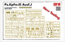 1/35 Panzer Pz.Kpfw.III Ausf.J, Full Interior - Hobby Sense