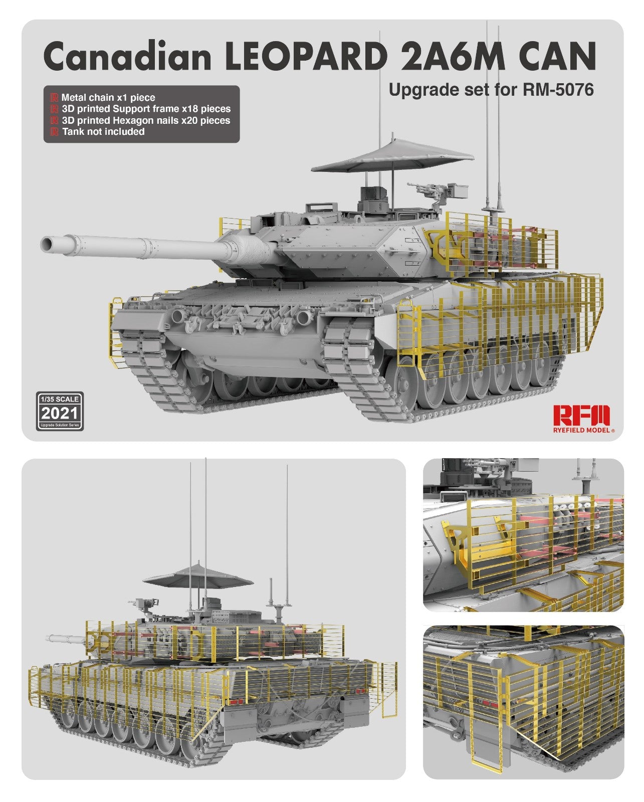 1/35 Canadian Leopard 2A6M CAN Upgrade - Hobby Sense