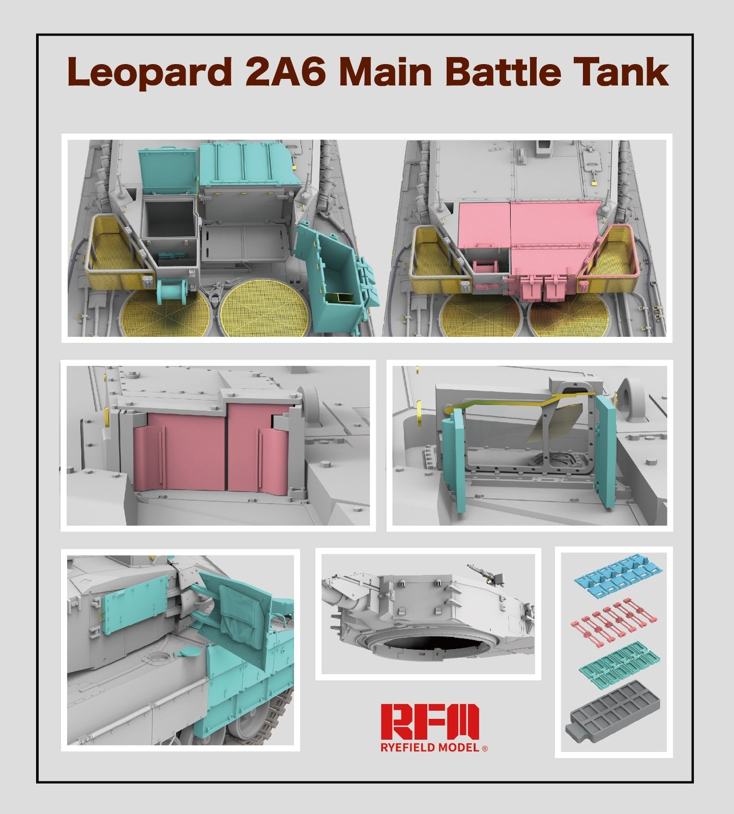 1/35 Leopard 2A6 Main Battle Tank - Hobby Sense
