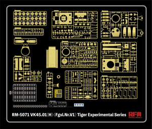 1/35 VK45.01(H) (Fgsl.Nr.V1) Tiger Experimental Series - Hobby Sense