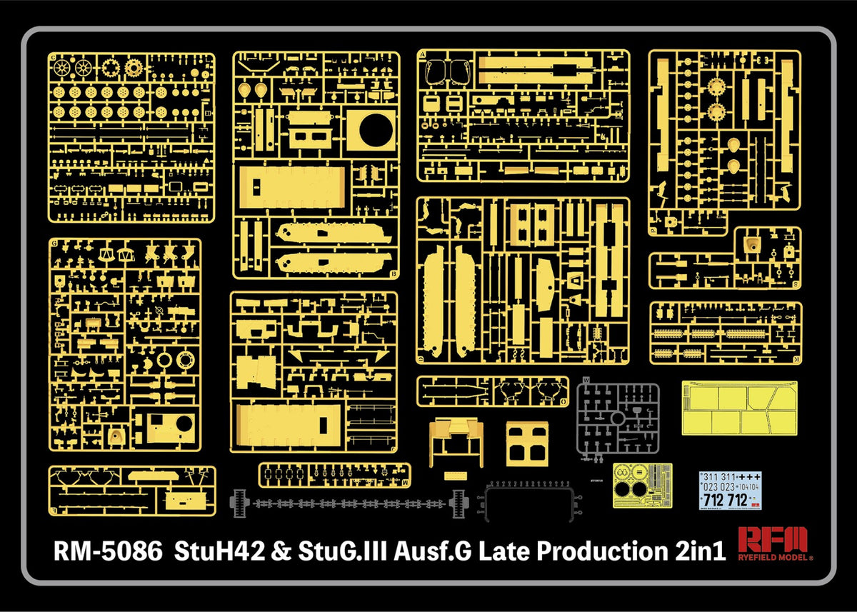 1/35 StuH42 & StuG.III Ausf.G Late Production - Hobby Sense