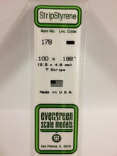 Selection of Evergreen Polystyrene Part I SKU'S 100-246 - Hobby Sense