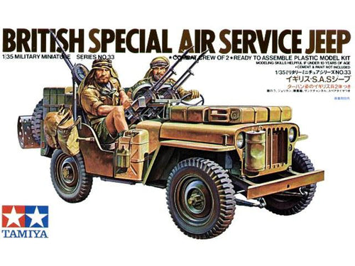 1/35 British Special Air Service Jeep - Hobby Sense