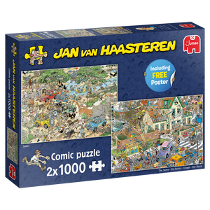 Jan van Haasteren Safari & Storm 2×1000 - Hobby Sense