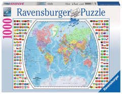 Political World Map - Hobby Sense