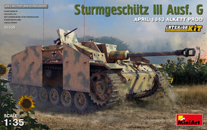 1/35 Sturmgeschutz III Ausf. G April 1943 Alkett Prod. Interior Kit - Hobby Sense