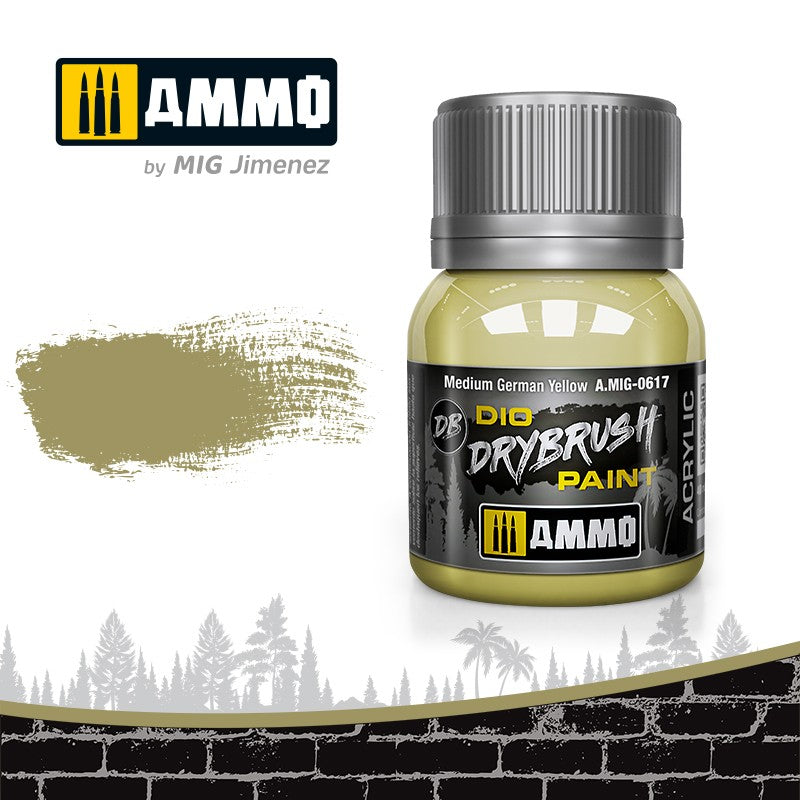 Ammo Mig Drybrush Paints - Hobby Sense