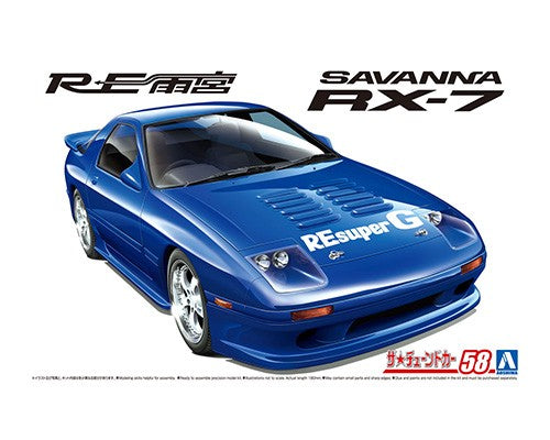 1/24 Mazda Re Amemiya FC3S RX-7 '89 - Hobby Sense