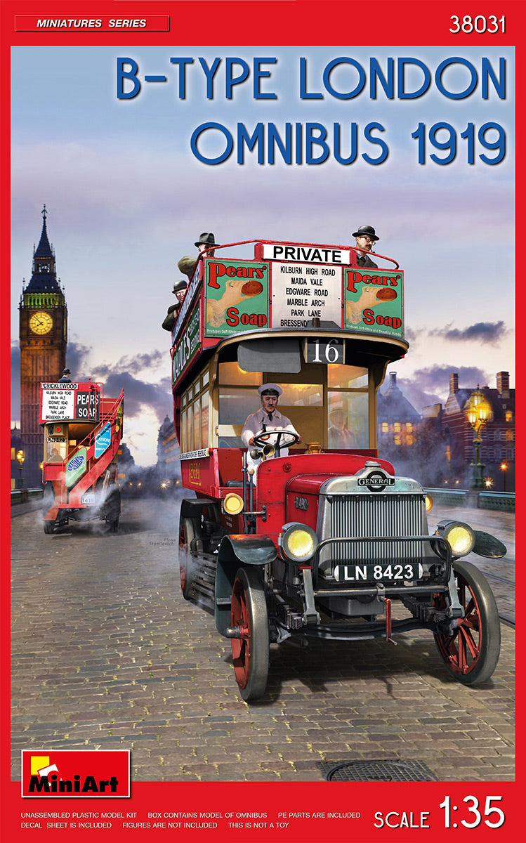1/35 B-Type London Omnibus 1919 - Hobby Sense