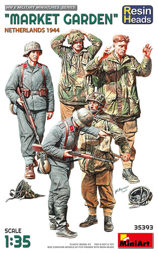 1/35 Market Garden (Netherlands 1944) Resin Heads - Hobby Sense
