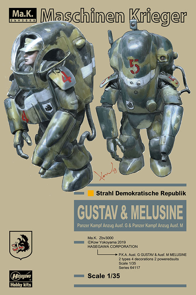 1/35 Maschinen Krieger Gustav & Melusine - Hobby Sense