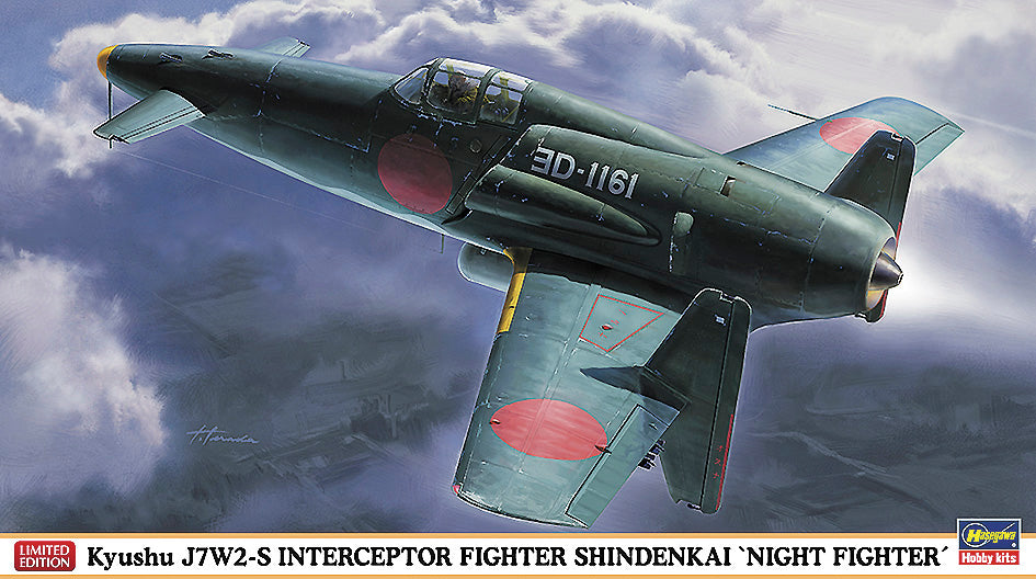 1/48 Kyushu J7W2-S Interceptor Fighter Shindenkai "Night Fighter" - Hobby Sense