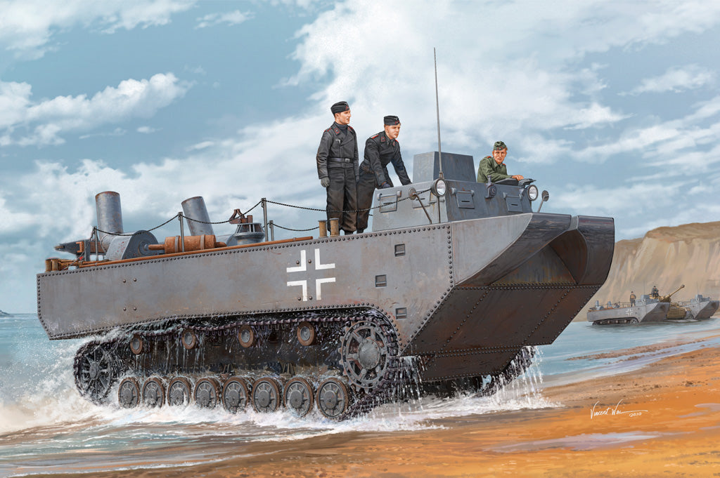 1/35 German Land-Wasser-Schlepper II-Prototype - Hobby Sense