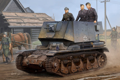 1/35 Befehlsfahrzeug auf Fgst. Pz.Kpfw.35 R 731(f) - Hobby Sense