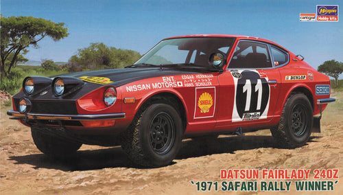 1/24 Datsun Fairlady 240Z, '71 Safari Rally Winner - Hobby Sense