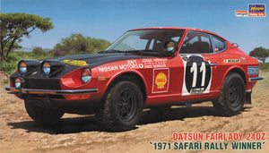 1/24 Datsun Fairlady 240Z, '71 Safari Rally Winner - Hobby Sense