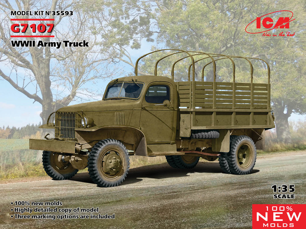 1/35 G7107 WWII Army Truck - Hobby Sense