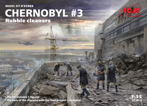 1/35 Chernobyl #3. Rubble Cleaners - Hobby Sense