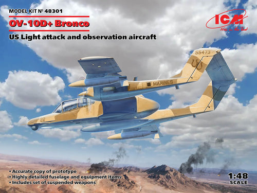 1/48 OV 10D+ Bronco, US Attack Aircraft - Hobby Sense