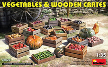 1/35 Vegetables & Wooden Crates - Hobby Sense