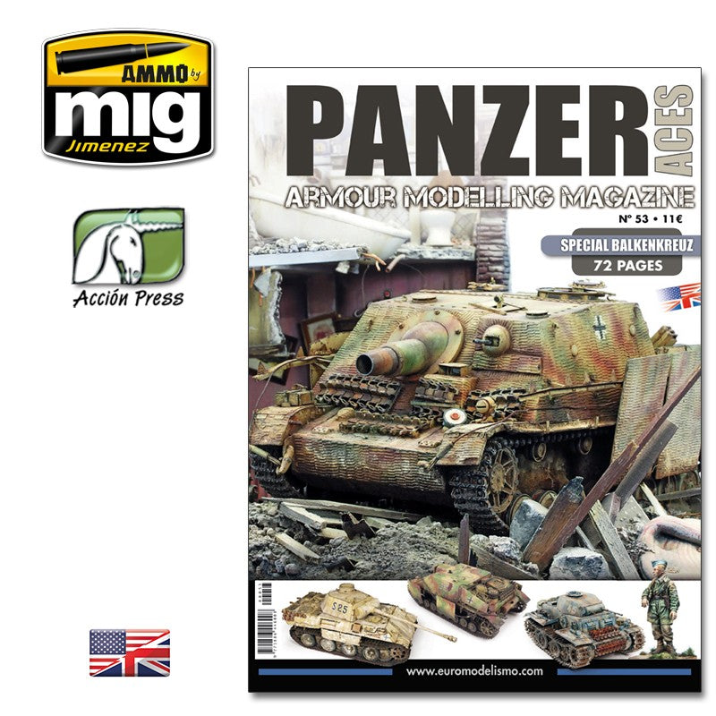 Ammo Mig Panzer Aces No 53: Special Balkenkreuz - Hobby Sense
