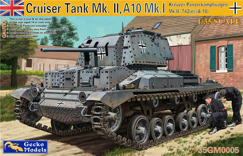 1/35 Kreuzer Panzerkampfwagen Mk.II, 742(e),(A-10) - Hobby Sense