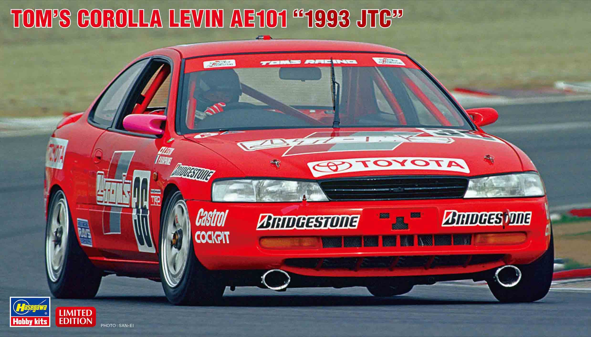1/24 Tom's Corolla Levin AE101 '1993 JTC' - Hobby Sense