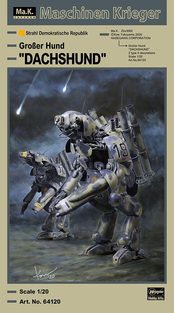 1/20 Maschinen Krieger Grosser Hund Dachshund - Hobby Sense