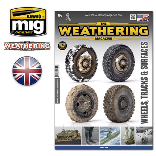 Ammo Mig The Weathering Magazine No 25: Wheels, Tracks & Surfaces - Hobby Sense