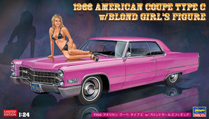 1/24 1966 American Coupe Type C w/Blond Girl's Figure - Hobby Sense