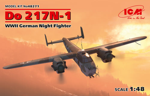 1/48 Do 217N-1, WWII German Night Fighter - Hobby Sense