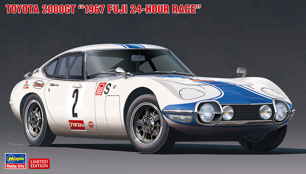 1/24 Toyota 2000GT 1967 Fuji 24-Hour Race - Hobby Sense