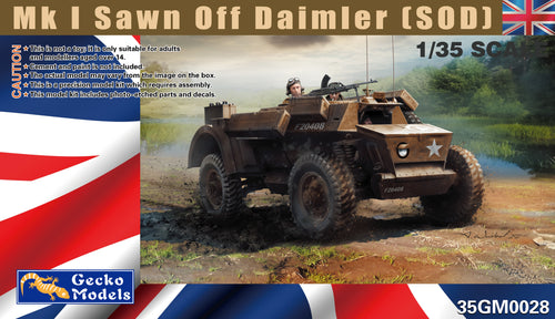 1/35 Mk I Sawn Off Daimler (SOD) - Hobby Sense
