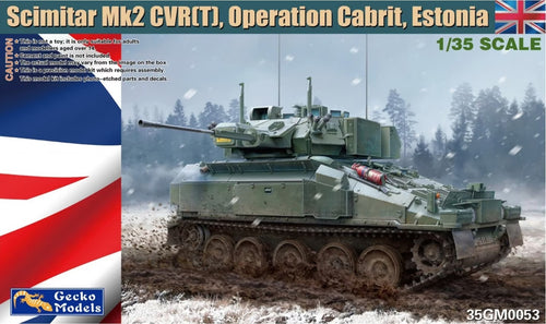 1/35 Scimitar Mk2 CVR(T) Recon Vehicle, Operation Cabrit, Estonia - Hobby Sense
