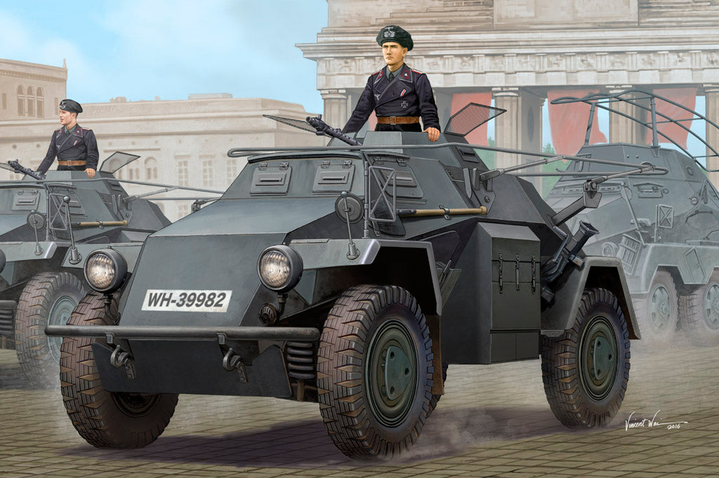 1/35 German Sd.Kfz.223 Leichter Panzerspahwagen (1st Series) - Hobby Sense