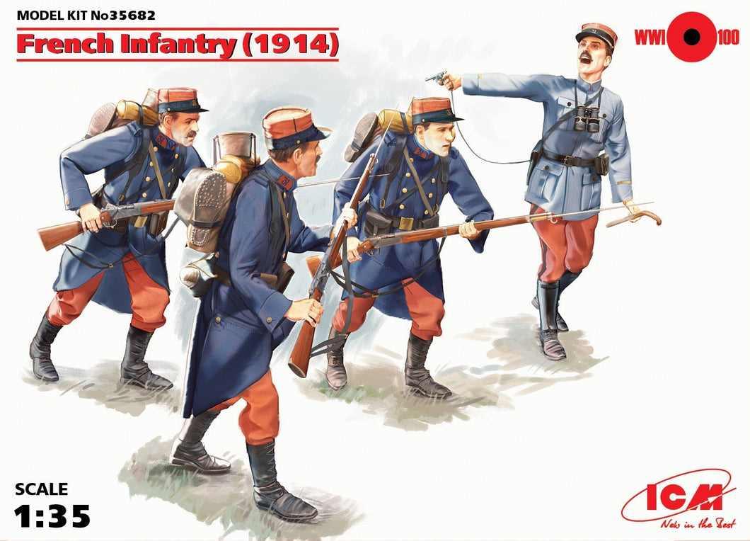 1/35 French Infantry (1914) - Hobby Sense