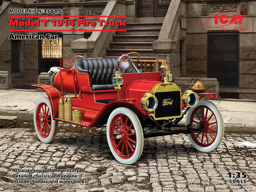 1/35 Model T 1914 Fire Truck, American Car - Hobby Sense