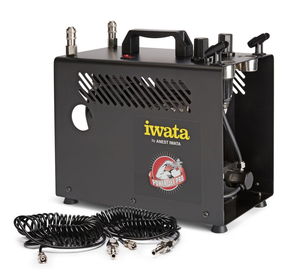 Iwata Power Jet Pro 110-120V Airbrush Compressor - Hobby Sense