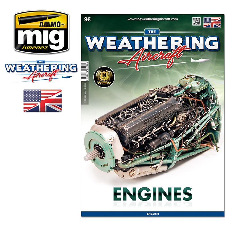 Ammo Mig The Weathering Aircraft Issue 03: Engines - Hobby Sense