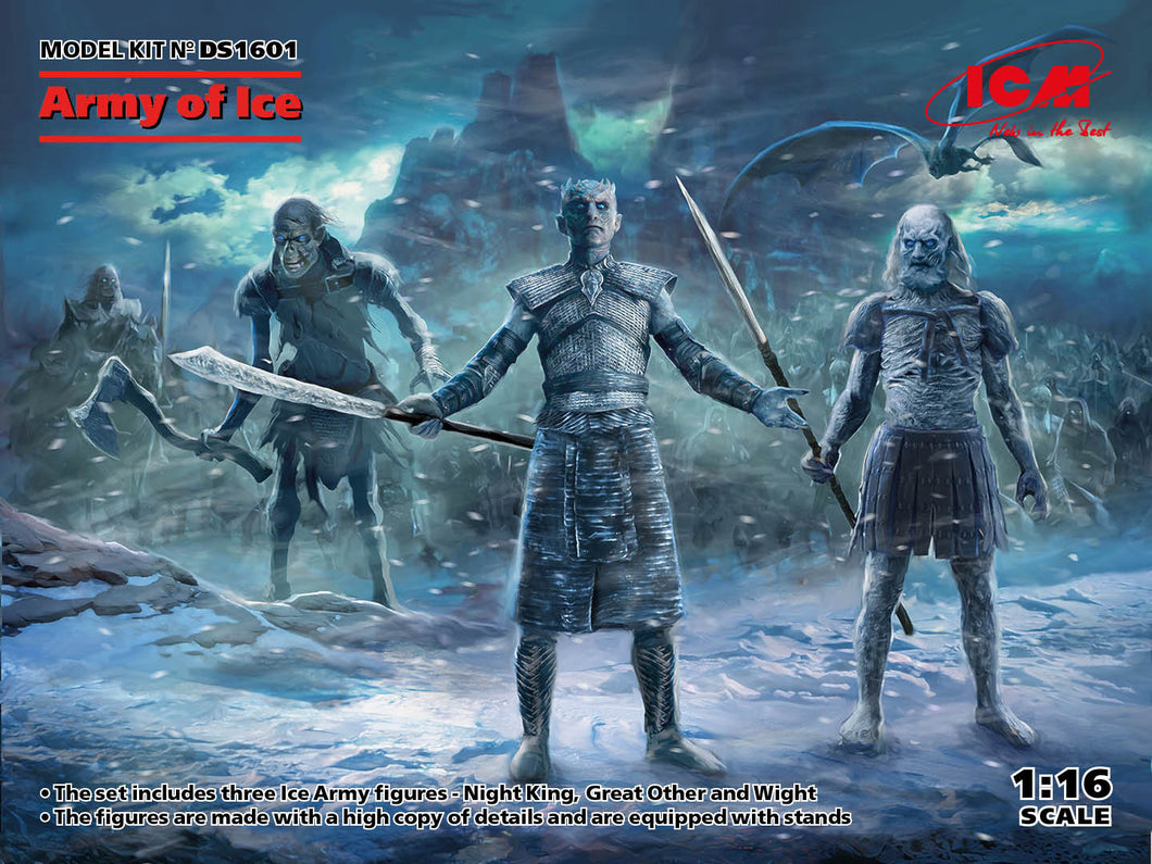 1/16 Army of Ice (Night King, Great Other, Wight) - Hobby Sense