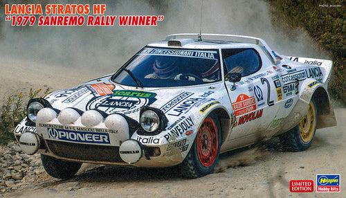 1/24 Lancia Stratos HF 1979 San Remo Rally Winner - Hobby Sense