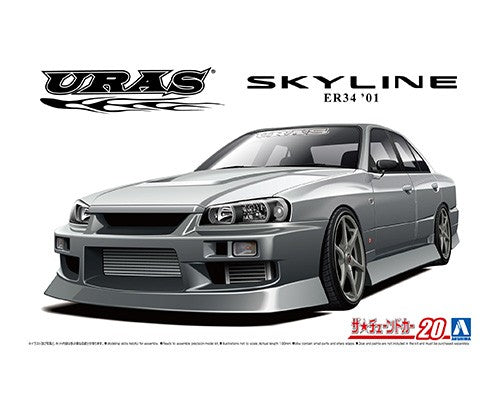 1/24 Uras ER34 Nissan Skyline 25GT- T '01 - Hobby Sense
