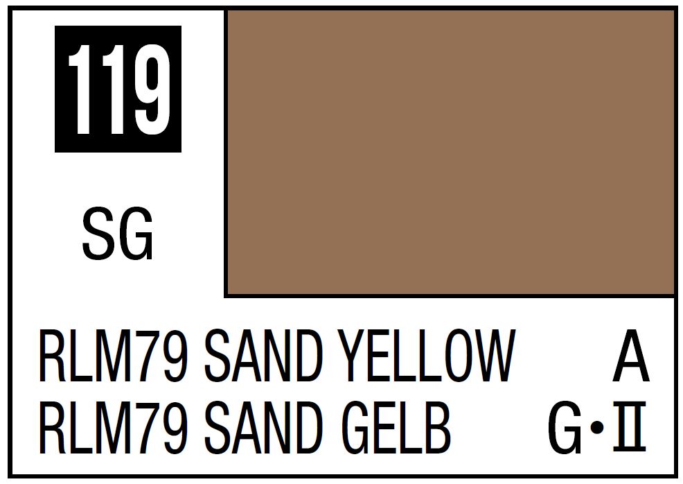 Mr. Color Solvent Based Acrylics Paints (Part I #C1-C121) - Hobby Sense