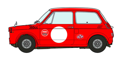 1/24 Honda N360 NI Race Configuration Part 2 - Hobby Sense