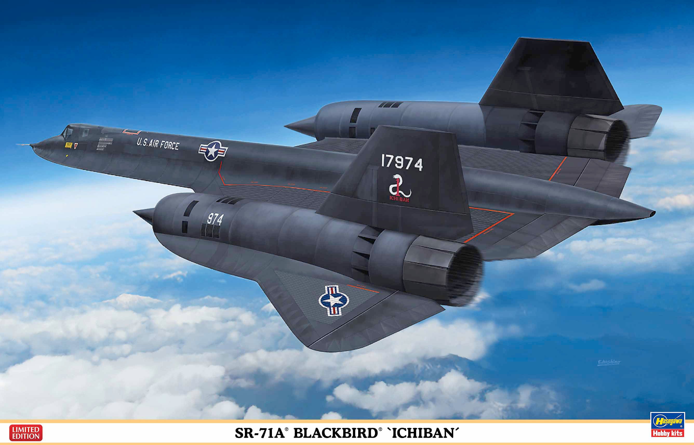 1/72 SR-71A Blackbird Ichiban