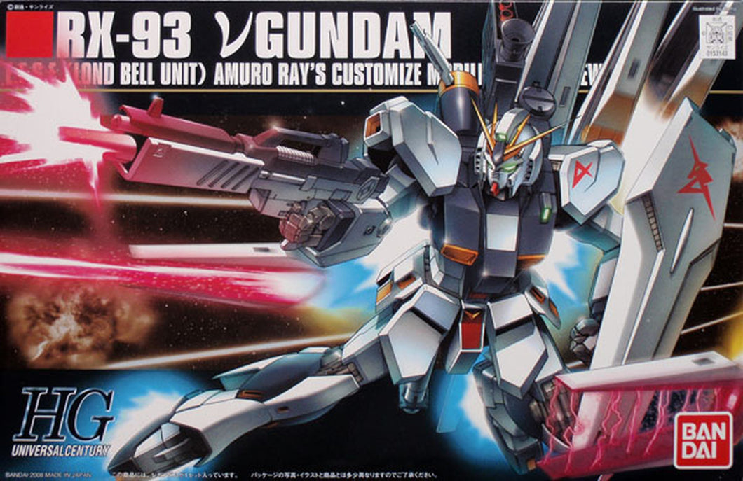 1/144 HGUC RX-93 Nu Gundam Char's Counterattack - Hobby Sense